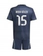 Real Madrid Arda Guler #15 Replika Borta Kläder Barn 2025-26 Kortärmad (+ byxor)